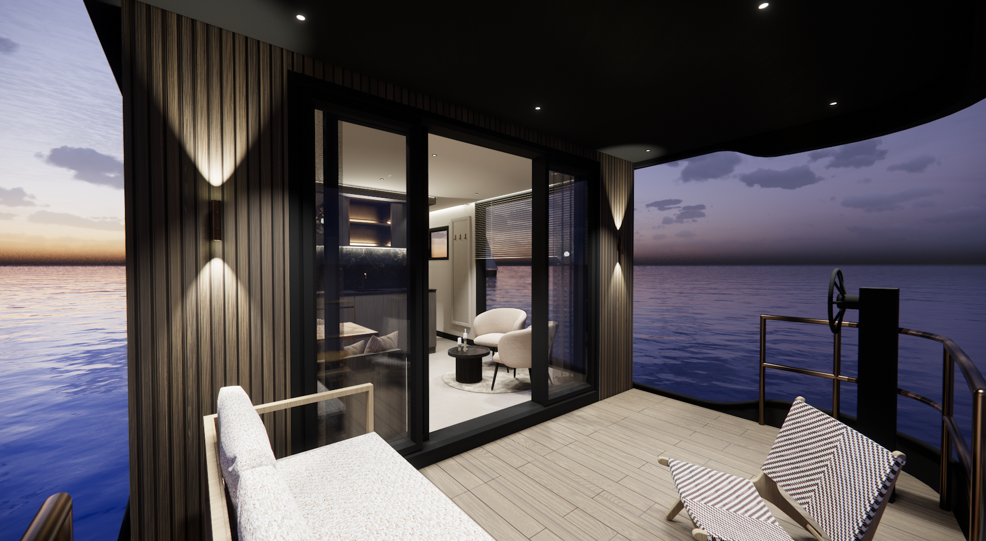 Nieuwe ontwikkeling van een ‘Five Stars HouseBoat’ voor de Europese Markt.