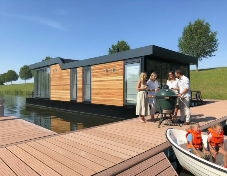 Impressie Hausboot BijzonderHuis.com
