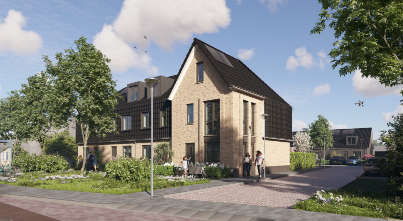 Kleinschalig nieuwbouwproject ‘Hart van Julianadorp’
